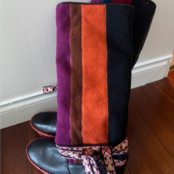 Etro Multicolor Boots - Picture 8 of 10